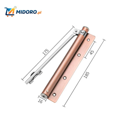 AutoClose™ Zamek do drzwi | Hydrauliczny hamulec, Prosty i Trwały!