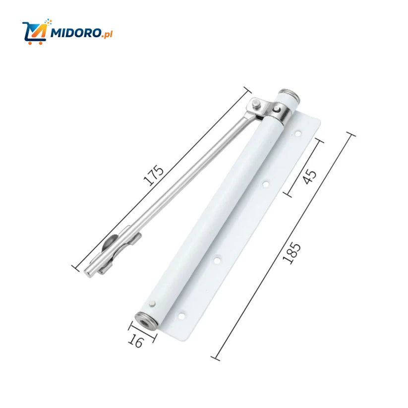 AutoClose™ Zamek do drzwi | Hydrauliczny hamulec, Prosty i Trwały!