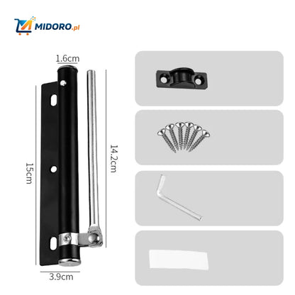 AutoClose™ Zamek do drzwi | Hydrauliczny hamulec, Prosty i Trwały!