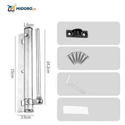 AutoClose™ Zamek do drzwi | Hydrauliczny hamulec, Prosty i Trwały!