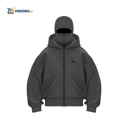 AutumnBliss™ Hoodie | Bawełna, Podwójny Kaptur, Unisex Komfort!