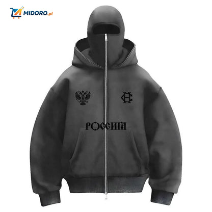 AutumnBliss™ Hoodie | Bawełna, Podwójny Kaptur, Unisex Komfort!