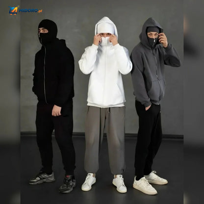 AutumnBliss™ Hoodie | Bawełna, Podwójny Kaptur, Unisex Komfort!