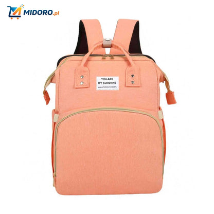 BabyLuxe™ Plecak | Składane Łóżeczko, Ochrona Przed Komarami & Duża Pojemność