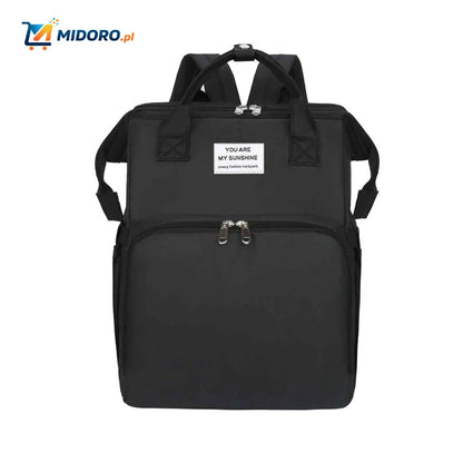 BabyLuxe™ Plecak | Składane Łóżeczko, Ochrona Przed Komarami & Duża Pojemność