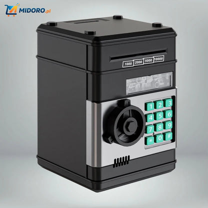 Bankomat™ Skarbonka | Automatyczna, z kodem PIN i dużą pojemnością