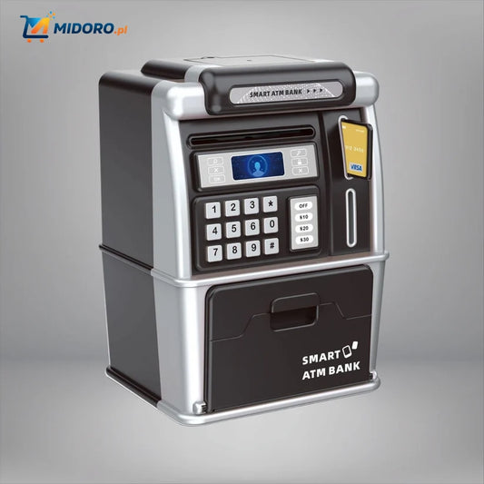 Bankomat™ Skarbonka | Automatyczna, z kodem PIN i dużą pojemnością