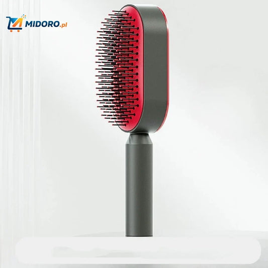 Bestie™ | Piękna szczotka do włosów z jednym przyciskiem do łatwego usuwania włosów