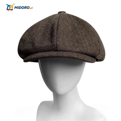 Czapka Blinderstyle™ | Retro lata 20., ciepła mieszanka wełny, modna i unisex