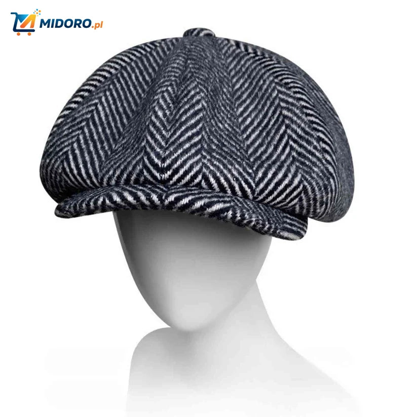 Czapka Blinderstyle™ | Retro lata 20., ciepła mieszanka wełny, modna i unisex