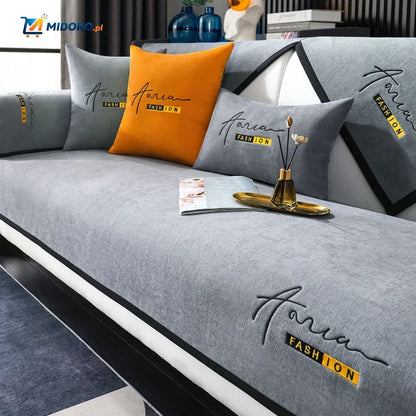 CheniLux™ Pokrowce na Sofy | Antypoślizgowe, Cztery Pory Roku, Nowoczesny Luksus!