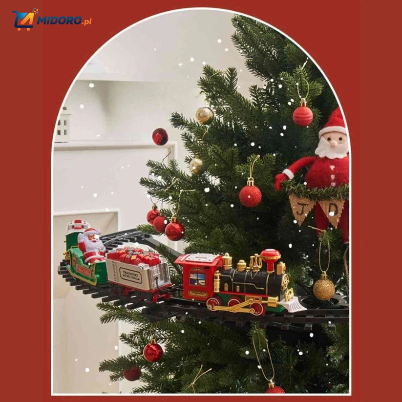 ChristmasRail™ Pociąg | Pociąg Bożonarodzeniowy do Choinki