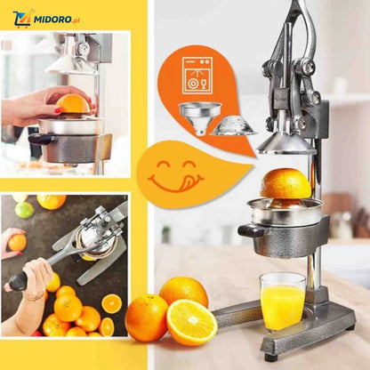 Citripress™ Wyciskarka | Żeliwna, Wyciskarka Cytrusów & Łatwy Sok