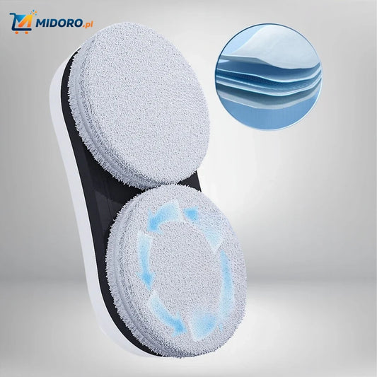 CleanSweep™ Ramenrobot | Automatyczne czyszczenie z czujnikami i natryskiem wody lub wymiennymi padami