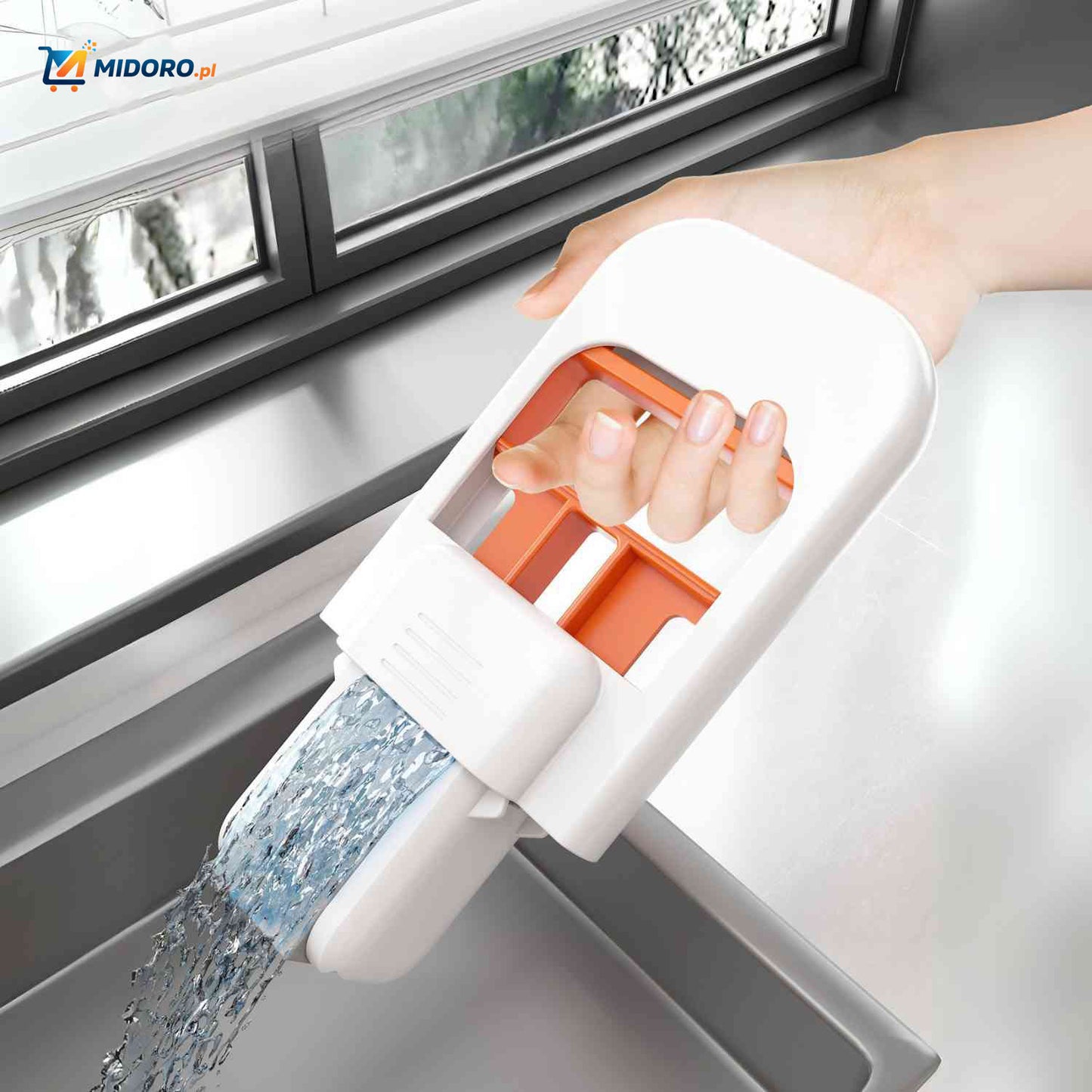 Cleanzy™ Mop | Składany, samonastawny i do użycia na mokro i sucho