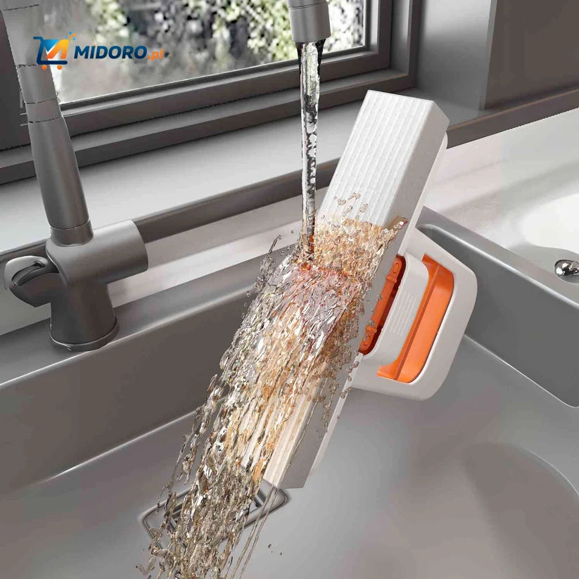 Cleanzy™ Mop | Składany, samonastawny i do użycia na mokro i sucho