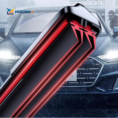 ClearGlide™ Wycieraczka | Czterowarstwowy Gumowy Pasek, Cicha i Uniwersalna Wycieraczka!