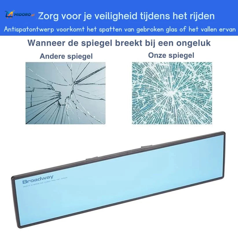 ClearView™ Szeroka Lusterko Wsteczne – Zobacz również martwe pole, HD i Antyodblaskowe