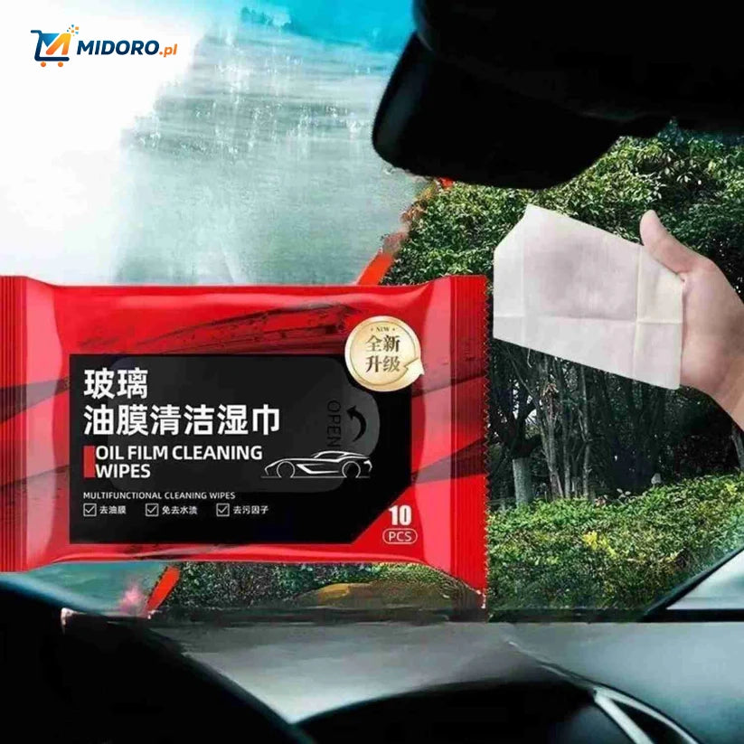 ClearView™ Chusteczki | Bez Tłuszczu, Bez Smug i Bez Wody