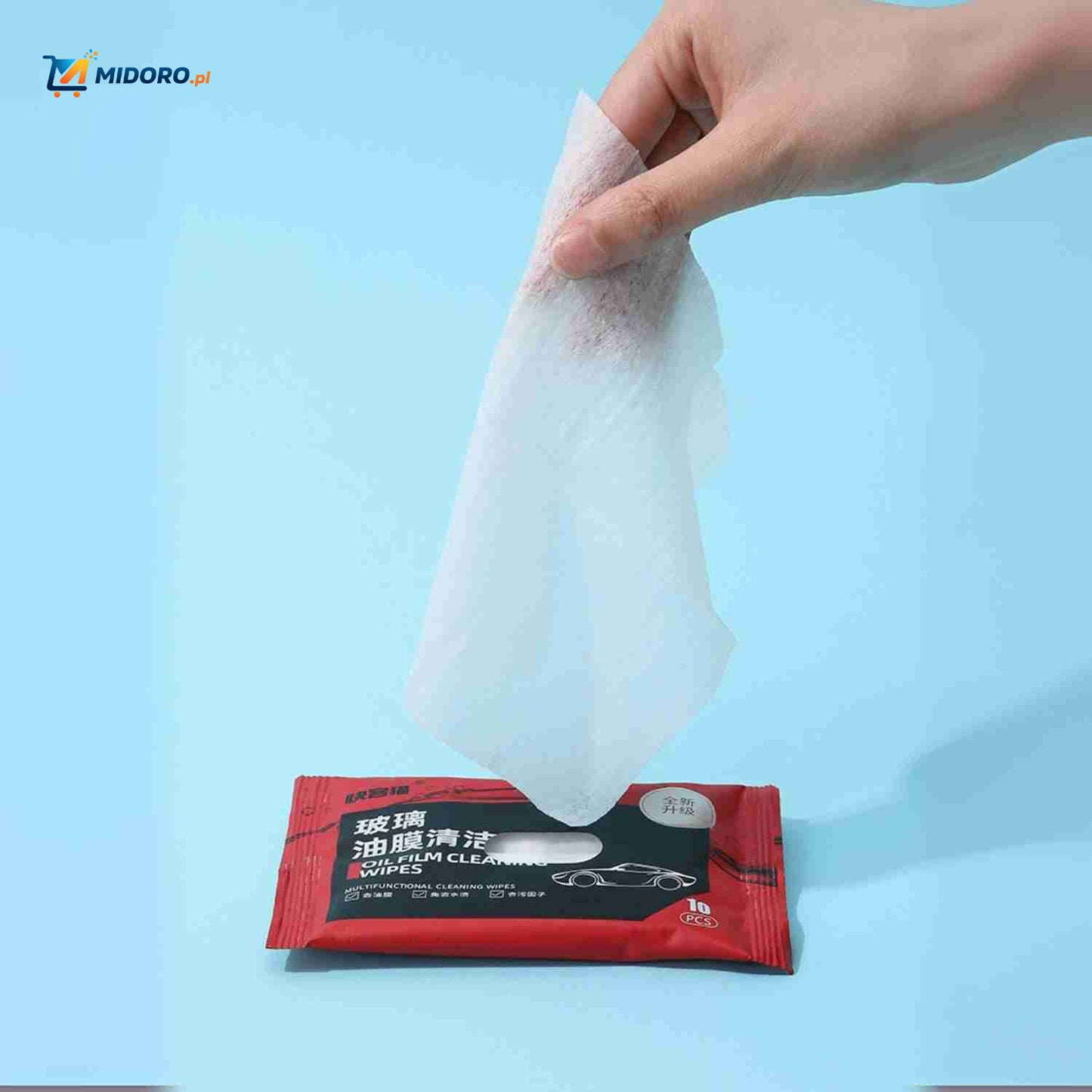 ClearView™ Chusteczki | Bez Tłuszczu, Bez Smug i Bez Wody