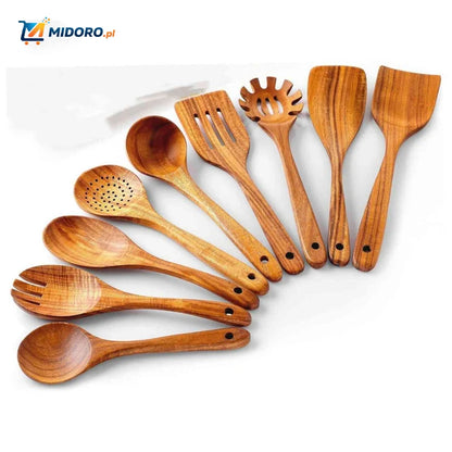 Cookora™ Zestaw Szpatułek | Odporny na Ciepło, Trwały i Bezpieczny w Kuchni