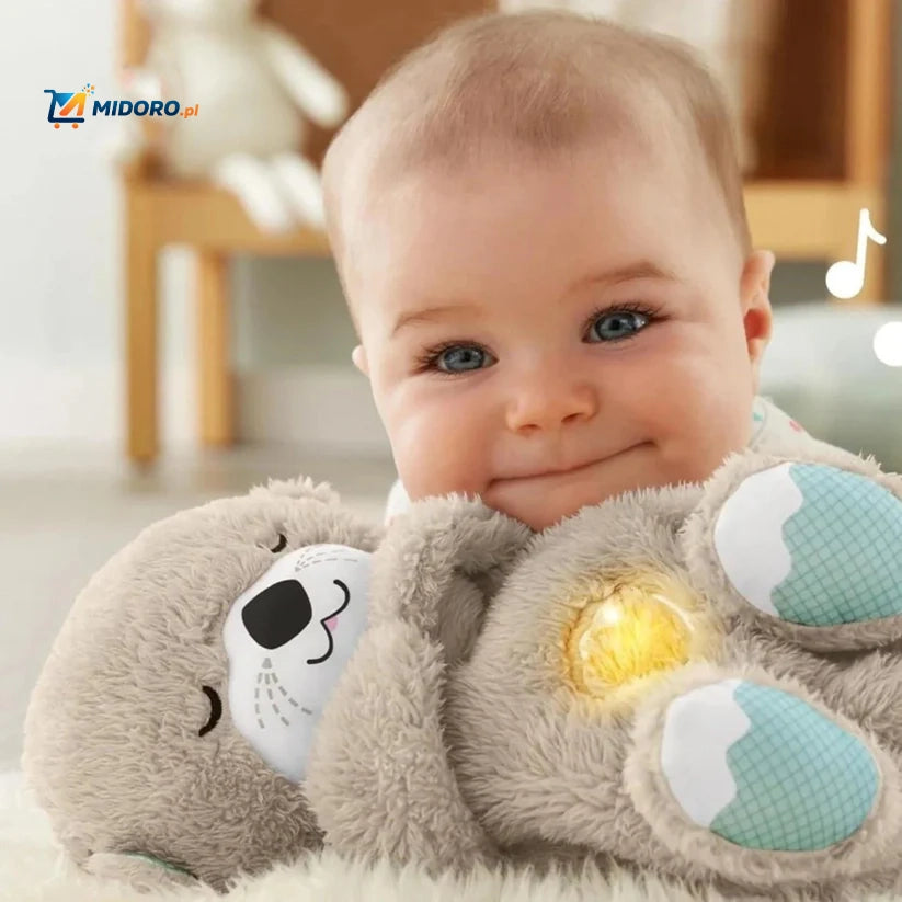 CuddleBuddy™ Zabawka Pluszowa dla Niemowląt | Komfort i Spokój dla Twojego Dziecka - 1+1 Gratis