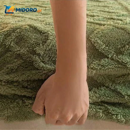 Fleece Prześcieradło + Gratis Poszewki na Poduszki | Super Wygodne i Miękkie!