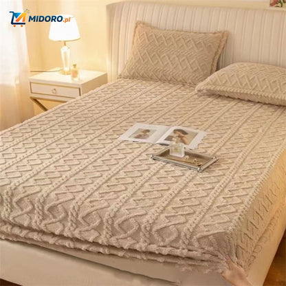 Fleece Prześcieradło + Gratis Poszewki na Poduszki | Super Wygodne i Miękkie!