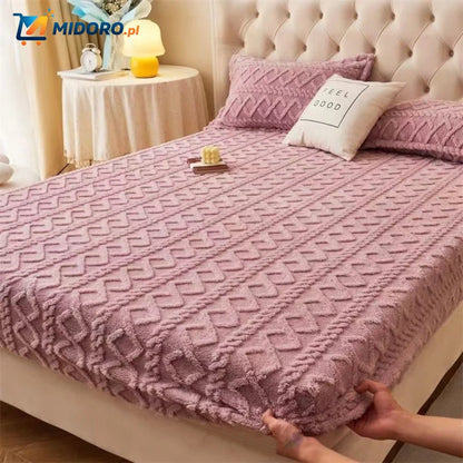 Fleece Prześcieradło + Gratis Poszewki na Poduszki | Super Wygodne i Miękkie!