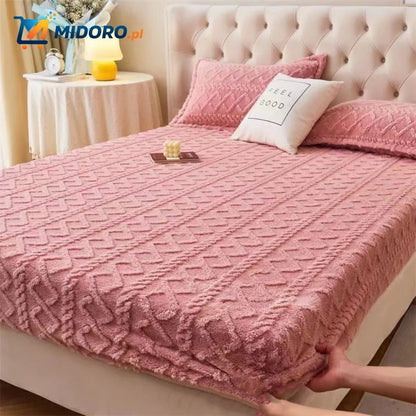 Fleece Prześcieradło + Gratis Poszewki na Poduszki | Super Wygodne i Miękkie!