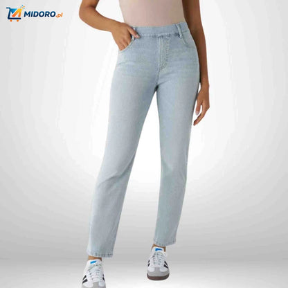 Flexiva™ Jeans | Wysoki stan, oddychające i wygodne na co dzień