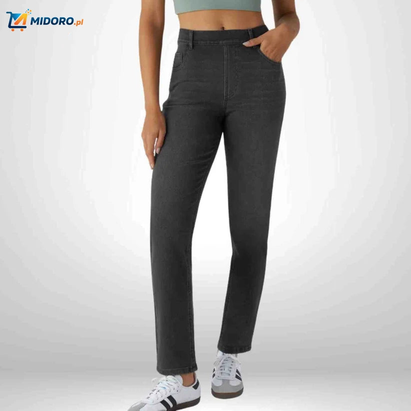 Flexiva™ Jeans | Wysoki stan, oddychające i wygodne na co dzień