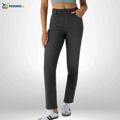 Flexiva™ Jeans | Wysoki stan, oddychające i wygodne na co dzień