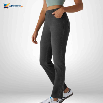 Flexiva™ Jeans | Wysoki stan, oddychające i wygodne na co dzień