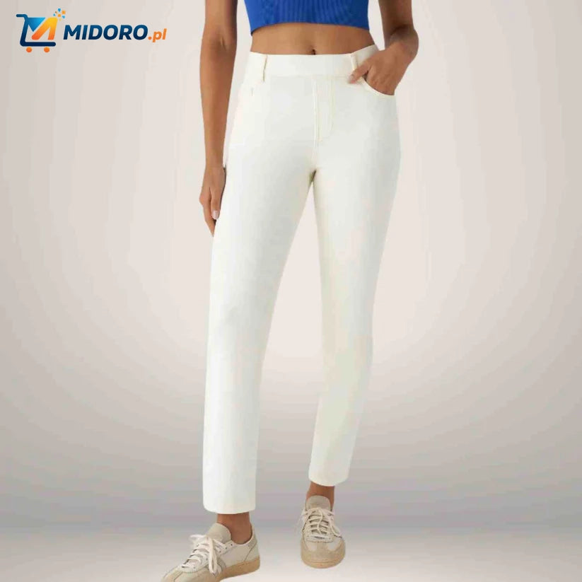 Flexiva™ Jeans | Wysoki stan, oddychające i wygodne na co dzień