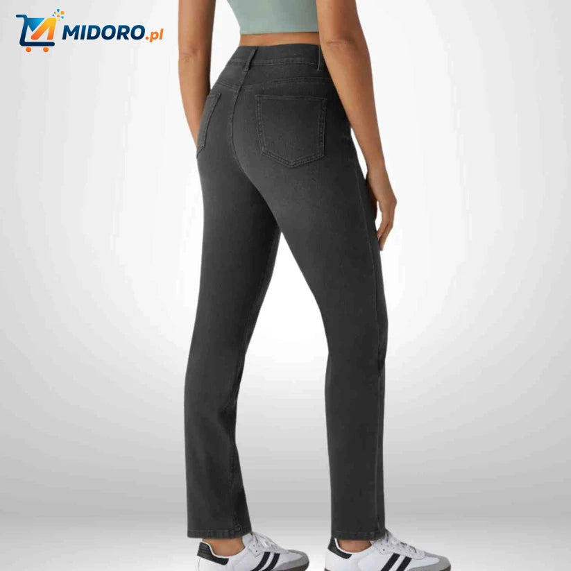 Flexiva™ Jeans | Wysoki stan, oddychające i wygodne na co dzień