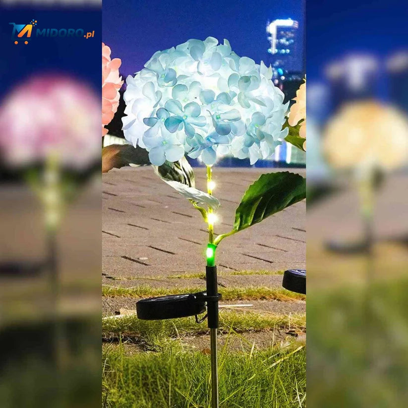 Florora™ Lantaarn | Energia słoneczna, dekoracyjne światło kwiatowe, atmosfera ogrodu