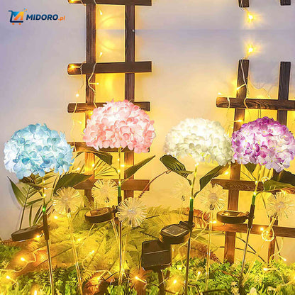 Florora™ Lantaarn | Energia słoneczna, dekoracyjne światło kwiatowe, atmosfera ogrodu