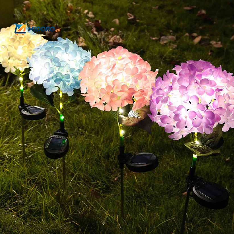 Florora™ Lantaarn | Energia słoneczna, dekoracyjne światło kwiatowe, atmosfera ogrodu