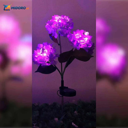 Florora™ Lantaarn | Energia słoneczna, dekoracyjne światło kwiatowe, atmosfera ogrodu