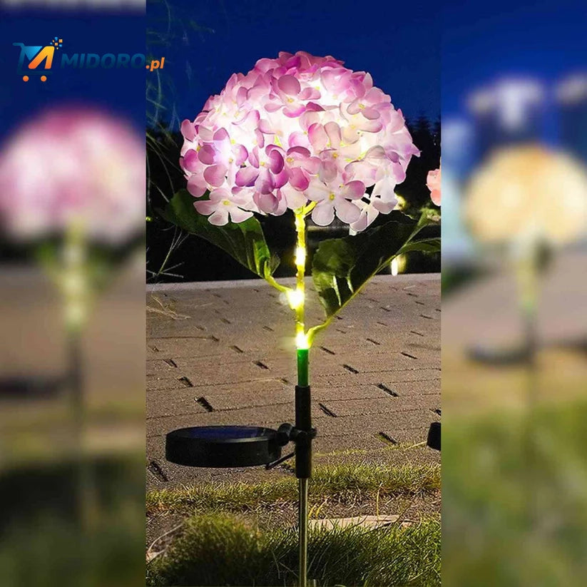 Florora™ Lantaarn | Energia słoneczna, dekoracyjne światło kwiatowe, atmosfera ogrodu