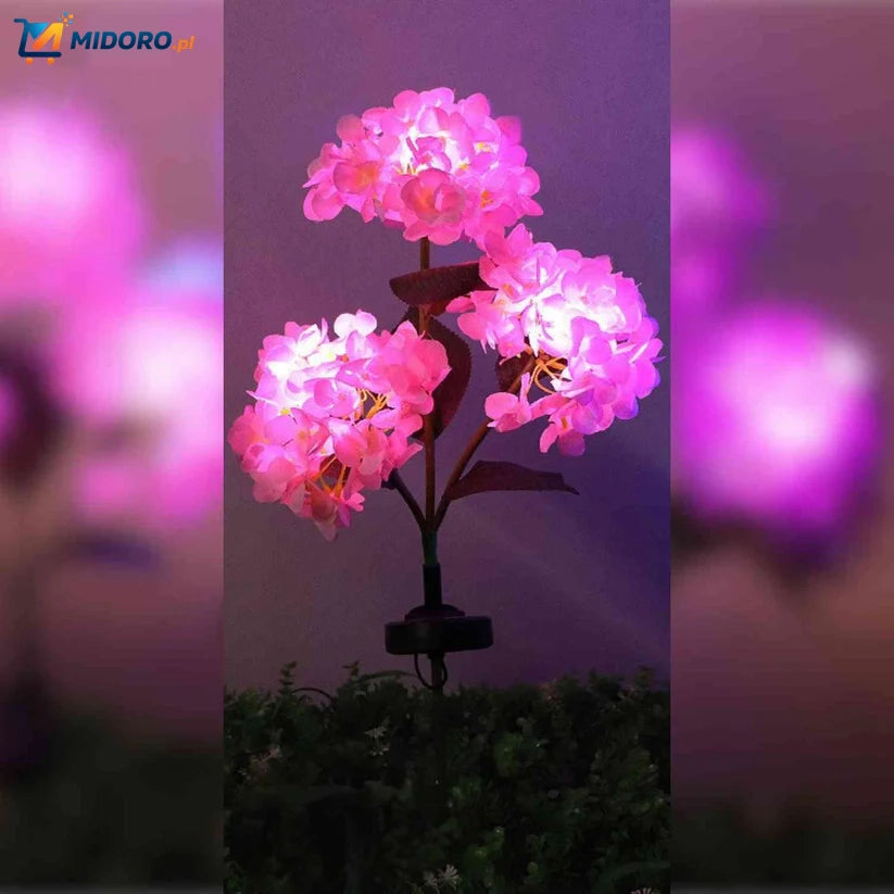 Florora™ Lantaarn | Energia słoneczna, dekoracyjne światło kwiatowe, atmosfera ogrodu