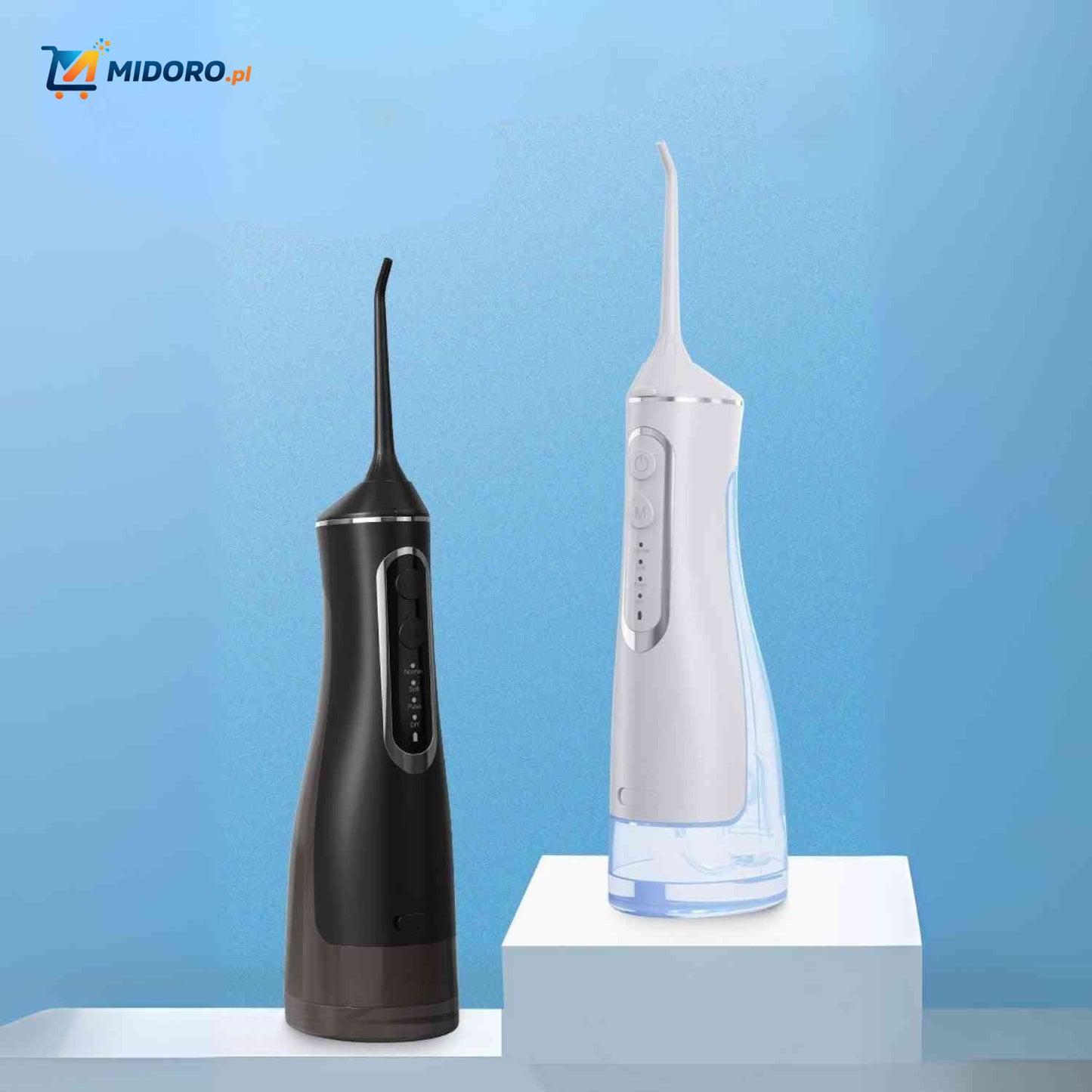 Flosso™ Waterflosser | Bezprzewodowy, Kompaktowy i Skuteczny Wybielacz