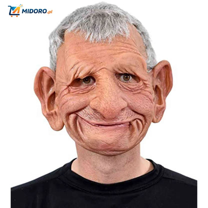 Gerontix™ Maska | Realistyczny lateks, oddychający i idealny na Halloween