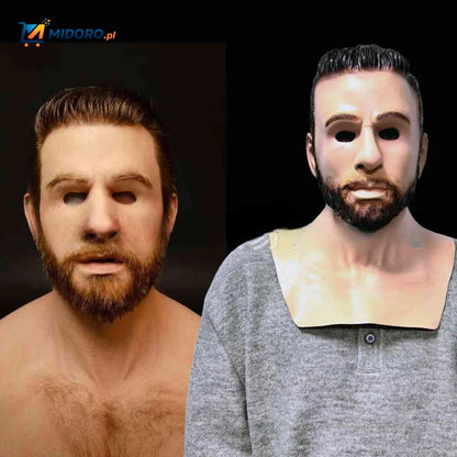 Gerontix™ Maska | Realistyczny lateks, oddychający i idealny na Halloween