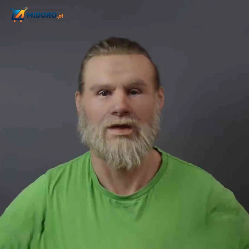 Gerontix™ Maska | Realistyczny lateks, oddychający i idealny na Halloween