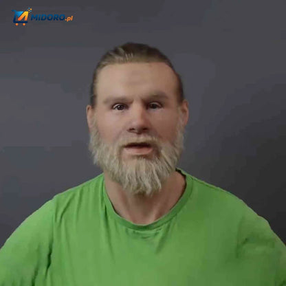 Gerontix™ Maska | Realistyczny lateks, oddychający i idealny na Halloween