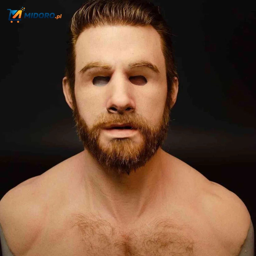 Gerontix™ Maska | Realistyczny lateks, oddychający i idealny na Halloween