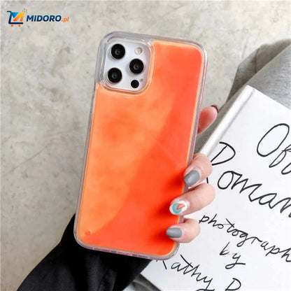 GlowSand™ Etui na telefon | Świecący, Ruchomy Piasek i Odporny na Upadki