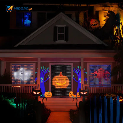 GlowStrand™ LED Zasłona | USB, Wodoodporna, Kolorowa i Z Pilotem!